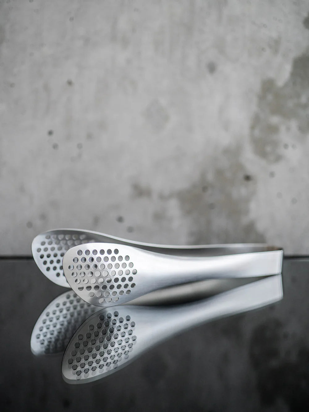 Yanagi Sori Designer |  Stainless Steel Tong with hole