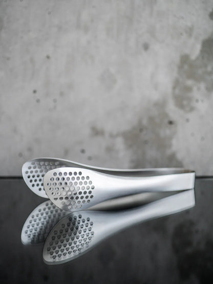 Yanagi Sori Designer |  Stainless Steel Tong with hole