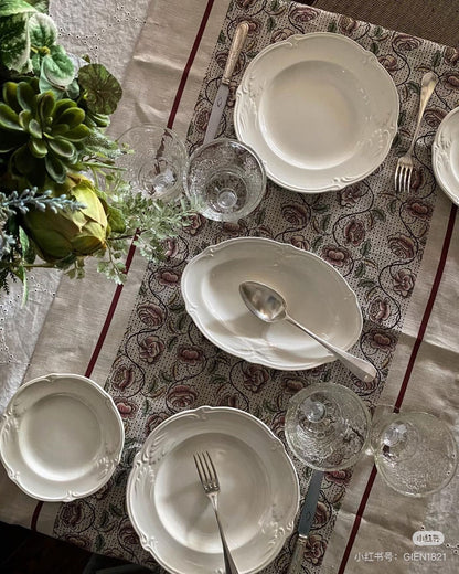 Gien Rocaille | Canapes Plate