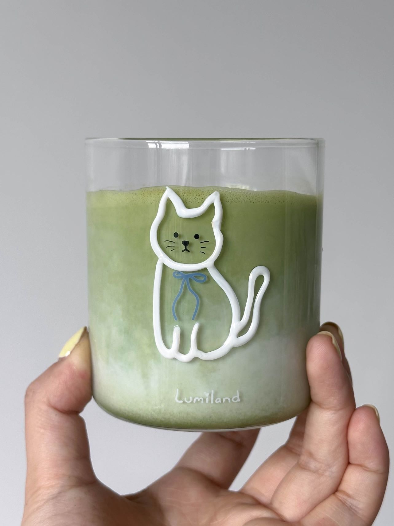 Lumiland｜Cat Glass cup