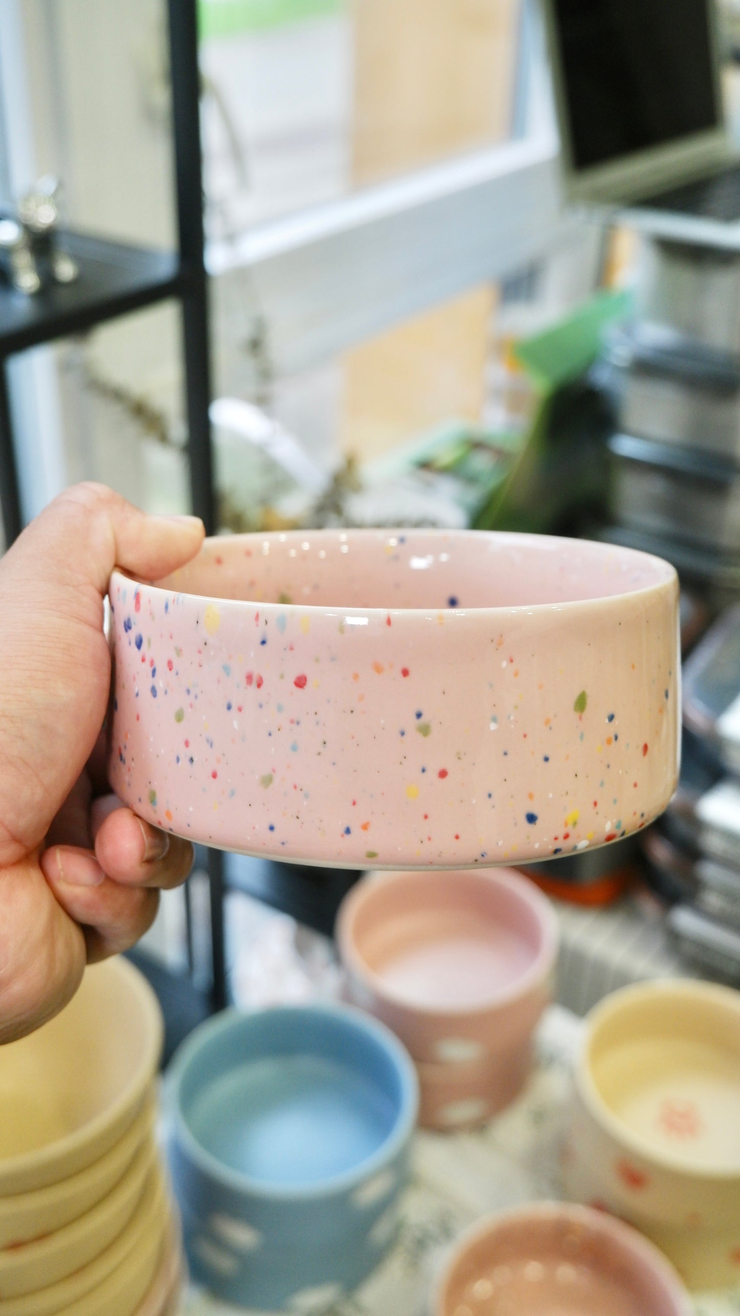 Egg Back Home｜Pet Bowl New Party Pink