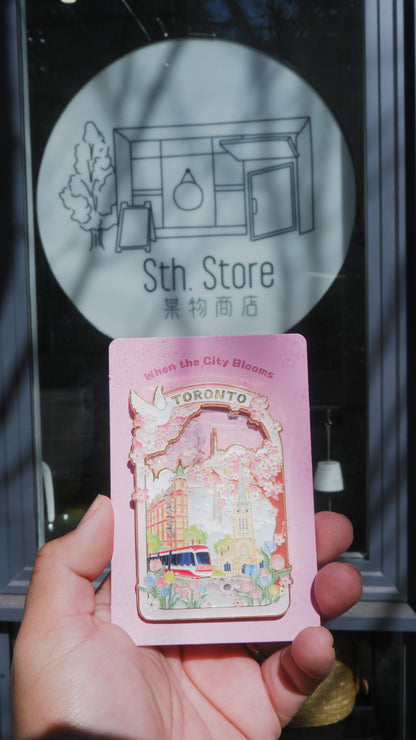 Aimant de réfrigérateur Sakura de Toronto