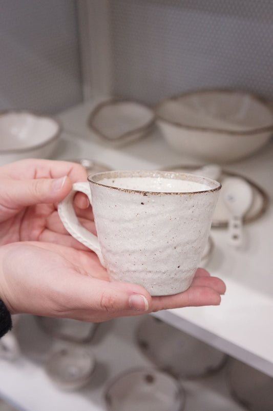 Mino Ware | White Porcelain Tableware - Mug