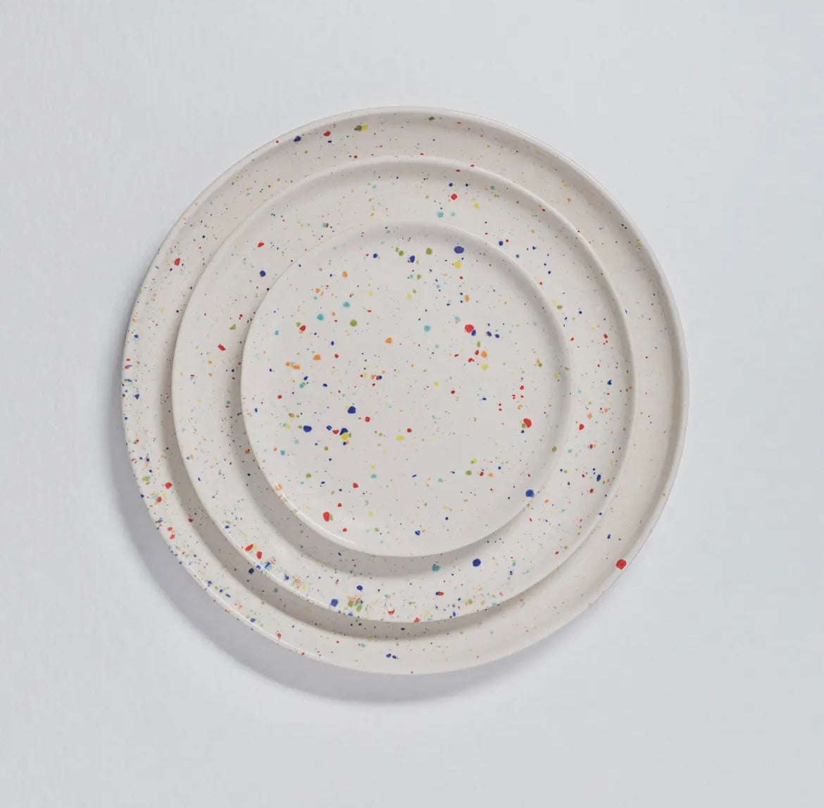 Egg Back Home｜New Party Series White 17cm Bread Plate