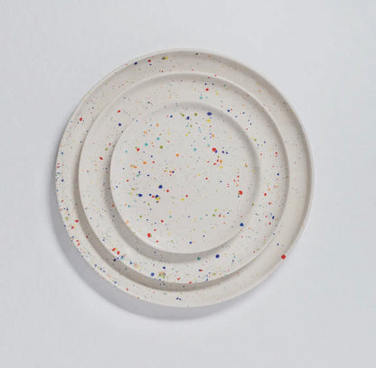 Egg Back Home｜New Party Series White 17cm Bread Plate