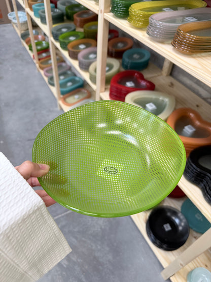 Eding | Checky Glass Salad Bowl