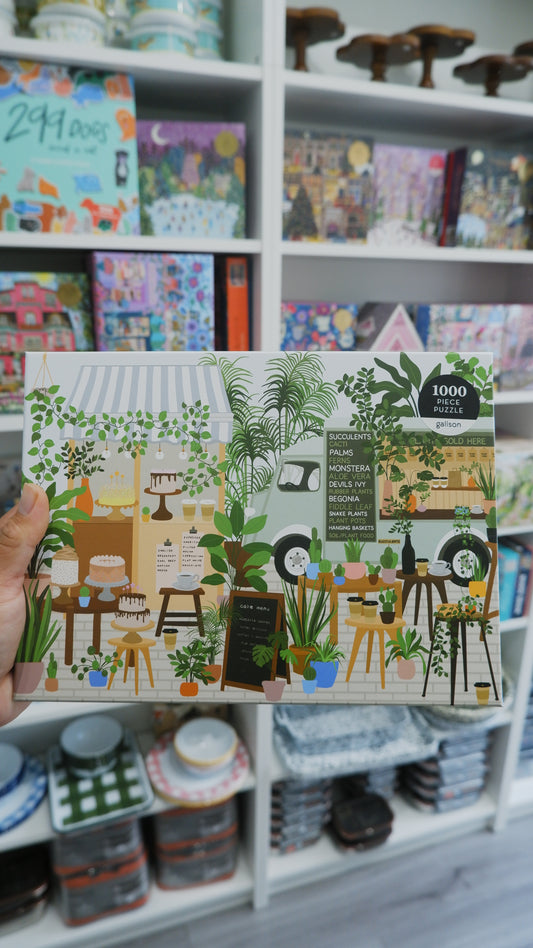 Galison -  Plant Cafe 1000 Pieces Puzzle
