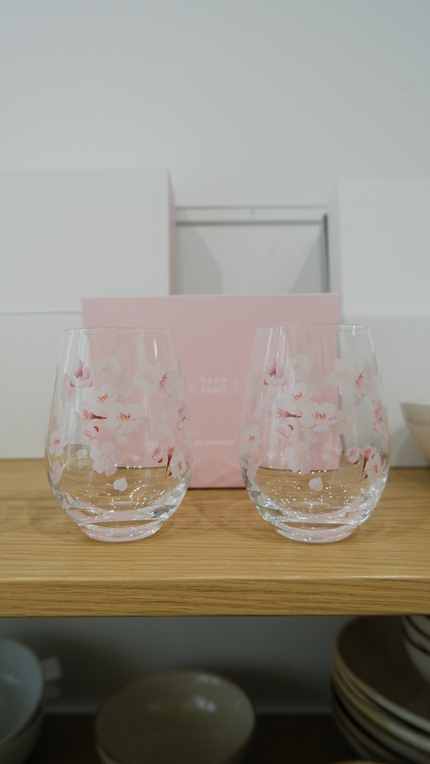Hanafumi Pair Tumbler Set - Sakura Limoted Edition