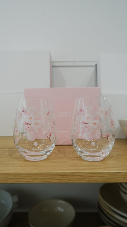 Hanafumi Pair Tumbler Set - Sakura Limoted Edition