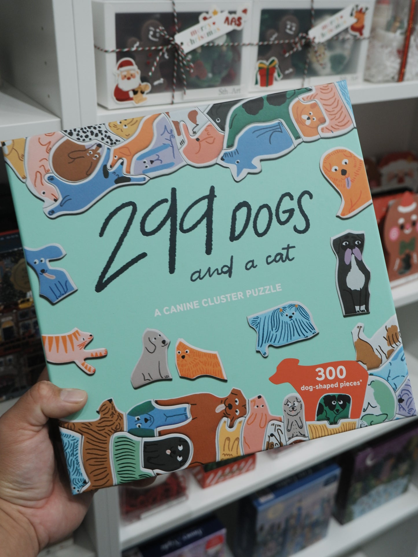 299 Dogs and a Cat 300 Piece Puzzle