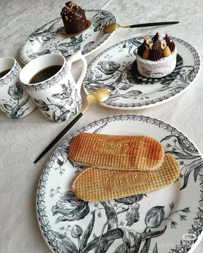 Gien Tulipes | Dessert Plate