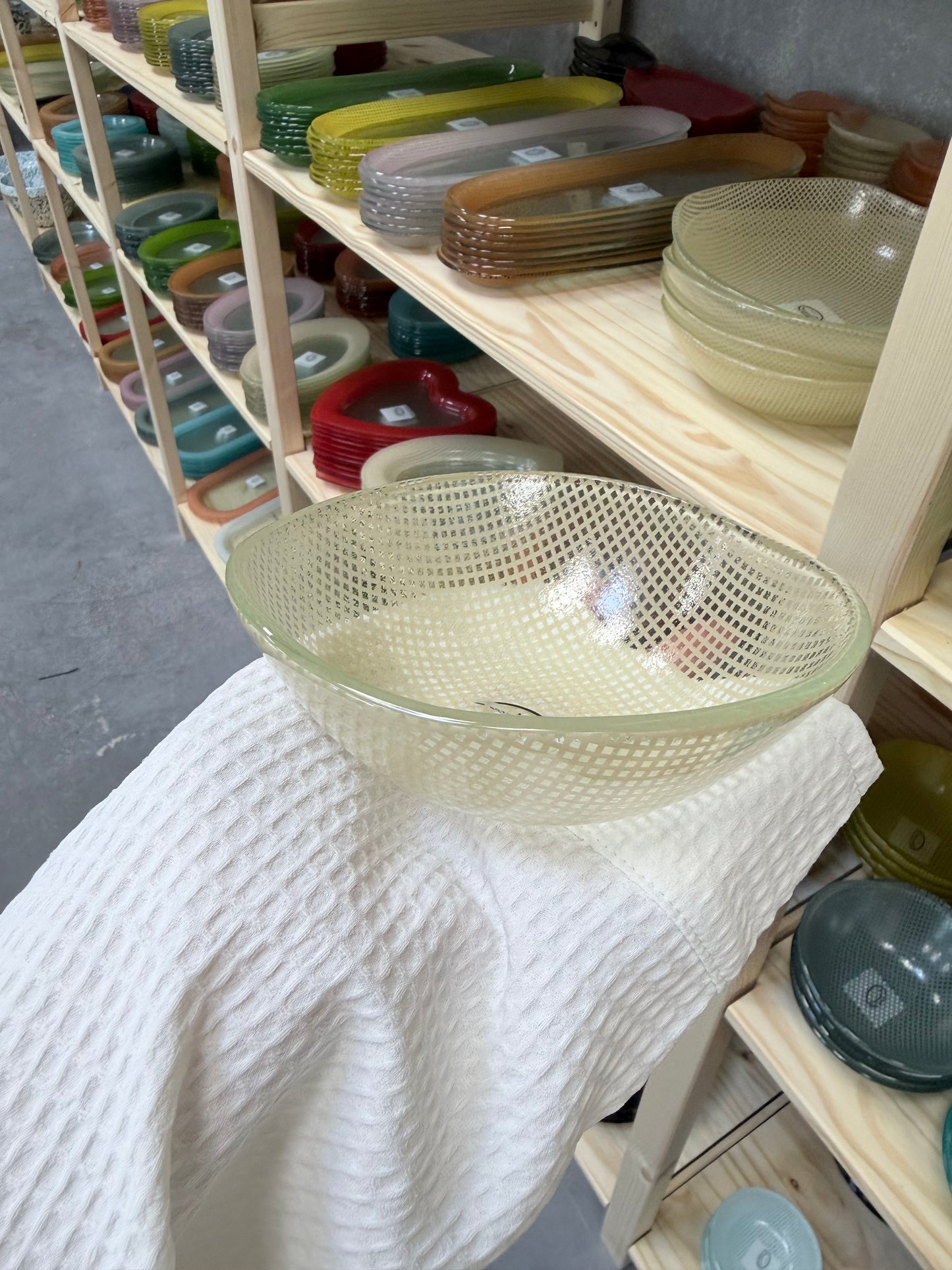 Eding | Bol à yaourt en verre Checky