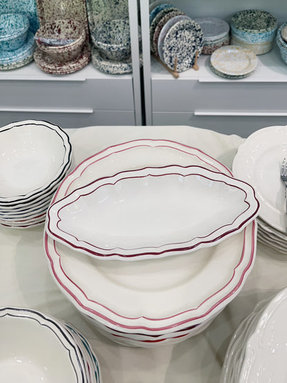 Gien Les Filet｜Pickle Dish Plate（9 colors）