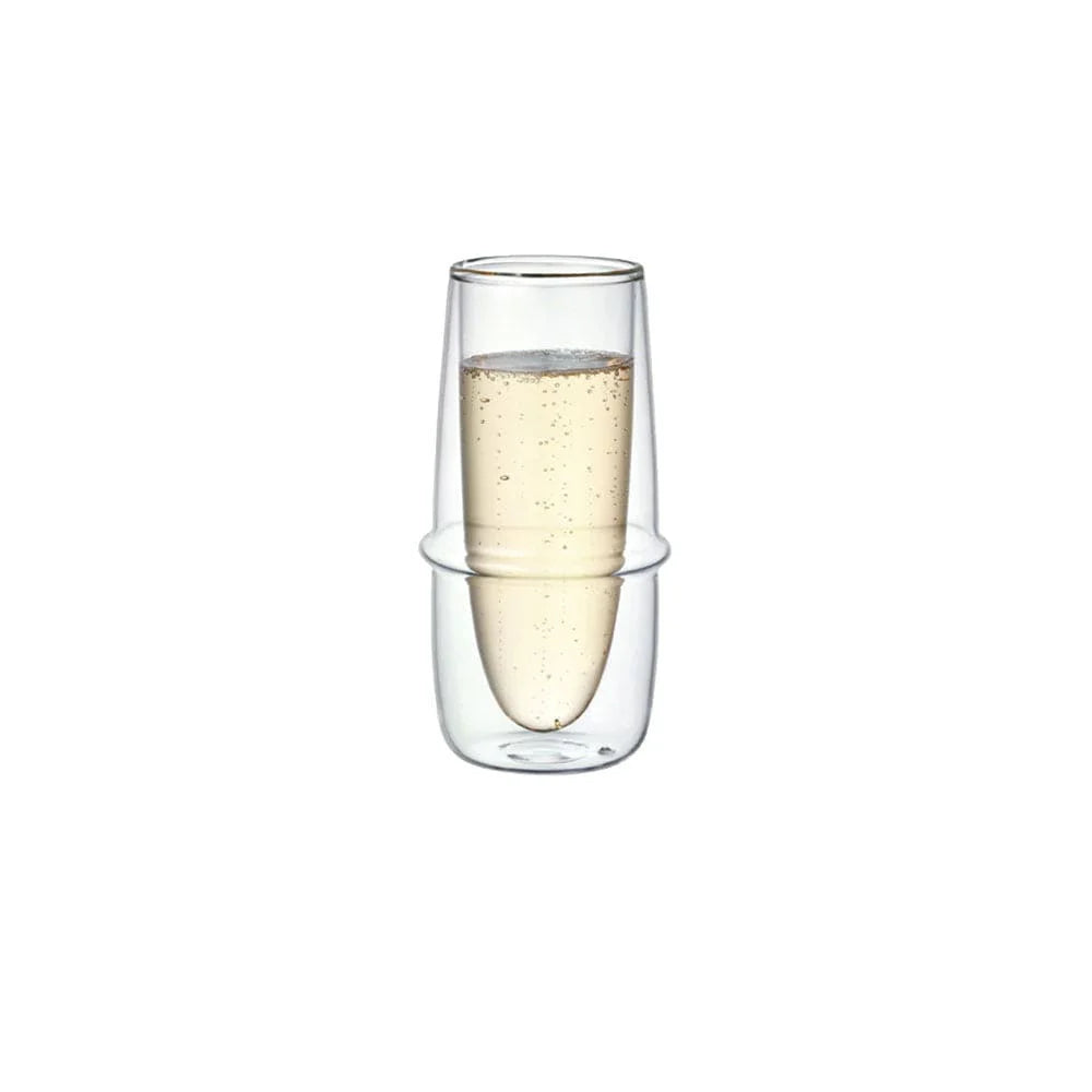 KINTO | KRONOS | Double Wall Champagne Glass 160ml/5.4oz