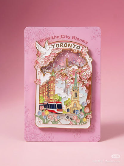 Aimant de réfrigérateur Sakura de Toronto