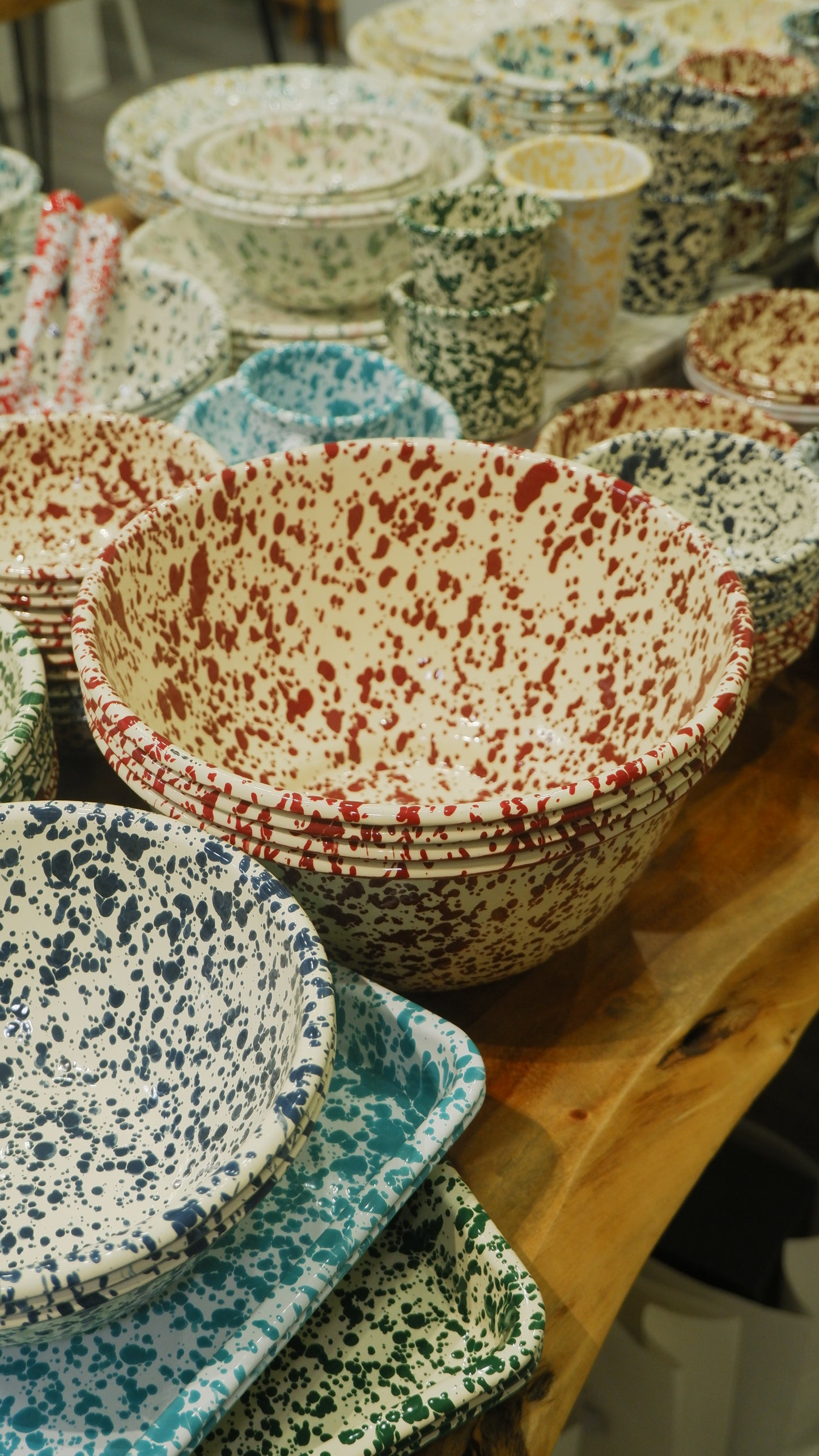 Crow Canyon | Large Cooking Bowl (Burgundy & Cream)