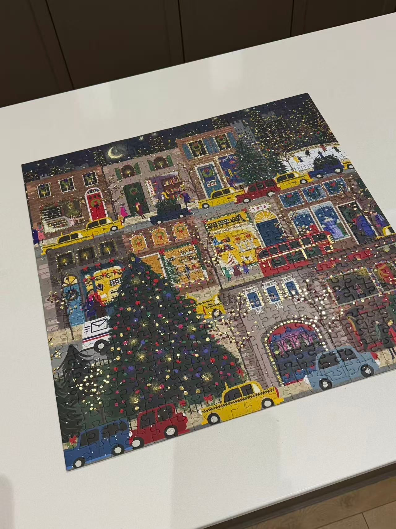 Galison - Winter Lights Foil 500pcs Puzzle
