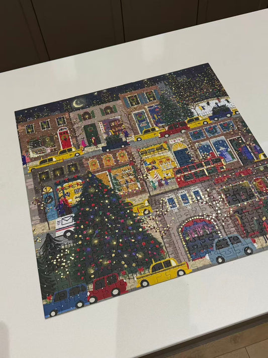 Galison - Winter Lights Foil 500pcs Puzzle