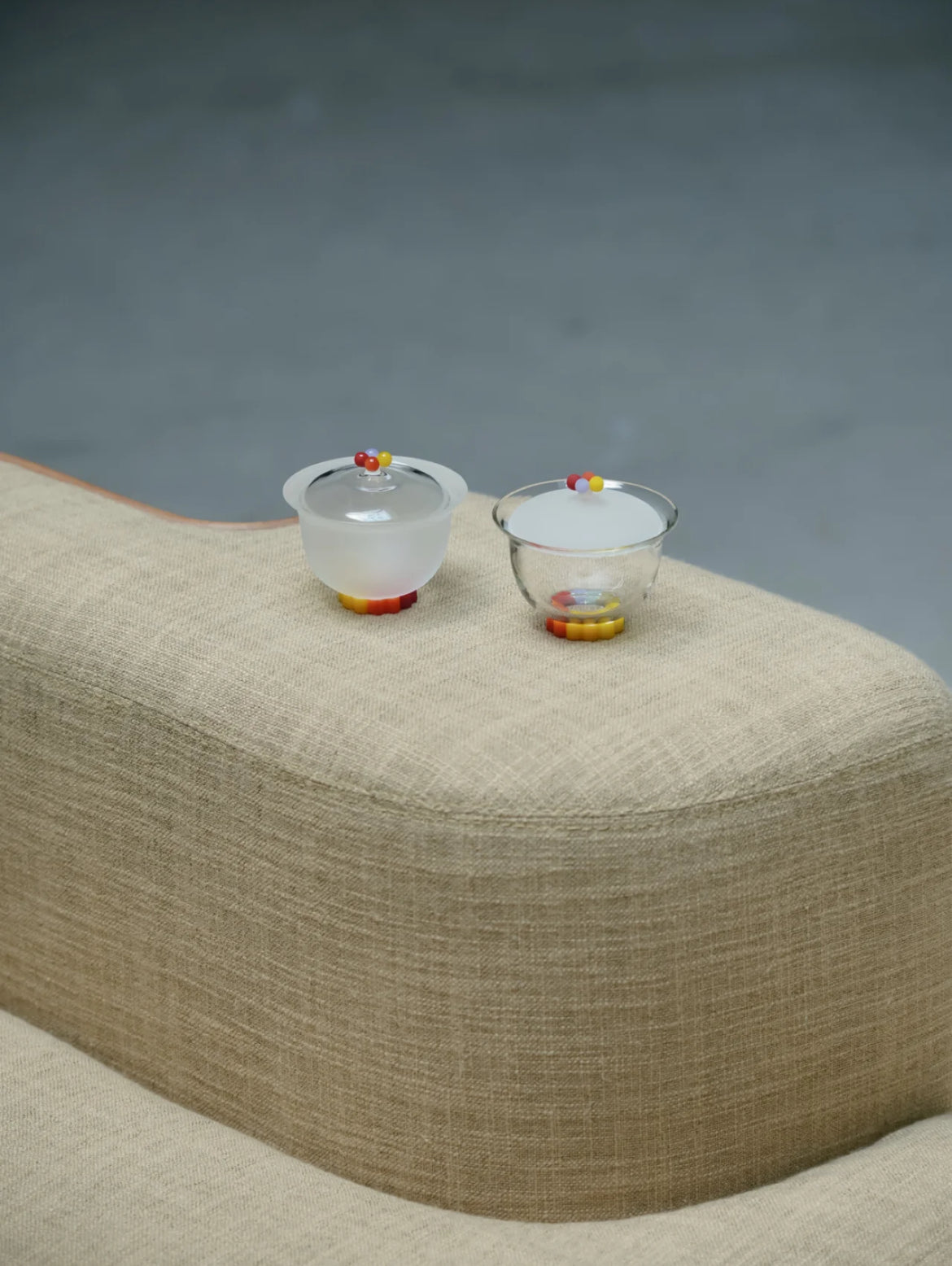 十卿 Glassware XuanGuo Series - Large Frosted Gaiwan Gift Set