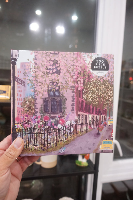 Galison - Blooming Streets 500 pcs Puzzle