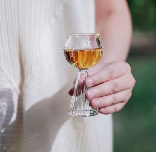 十卿 Glassware - Ling Zi High Foot Cup