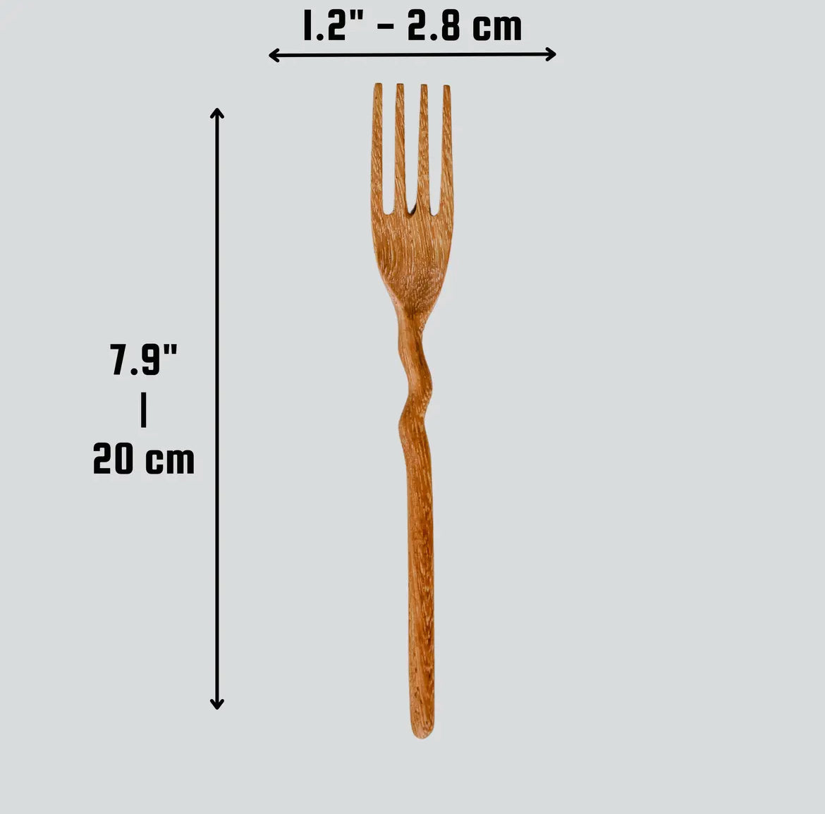 194 Craft House - Wiggly Wooden Fork