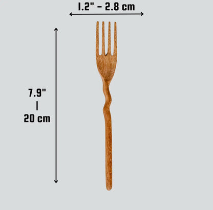 194 Craft House - Wiggly Wooden Fork