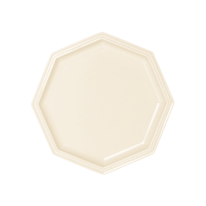 Studio M | Gatis Octaganol Plate - Cream