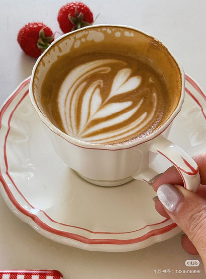 Gien Les Filet｜US Tea Cup (3 colors)