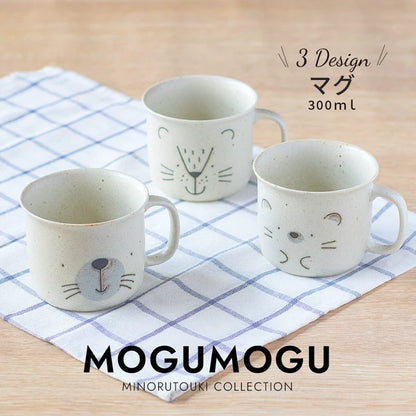 Mino Ware Animal Mug (2 patterns)