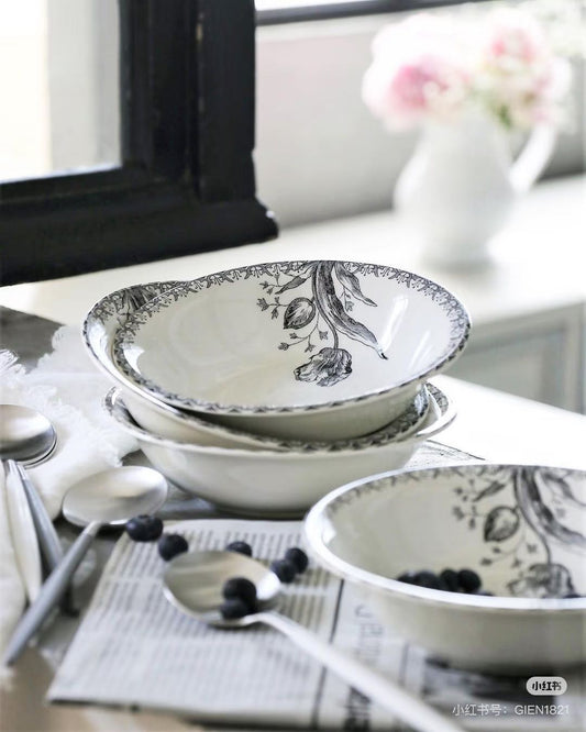 Gien Tulipes | Cereal Bowl (2 styles)