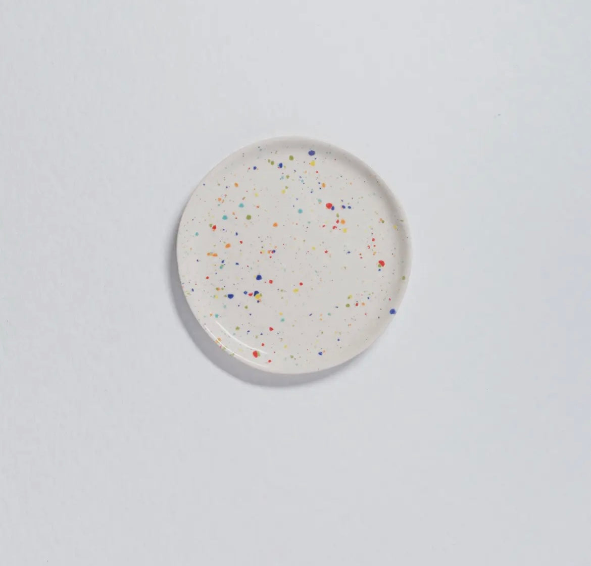 Egg Back Home｜New Party Series White 17cm Bread Plate