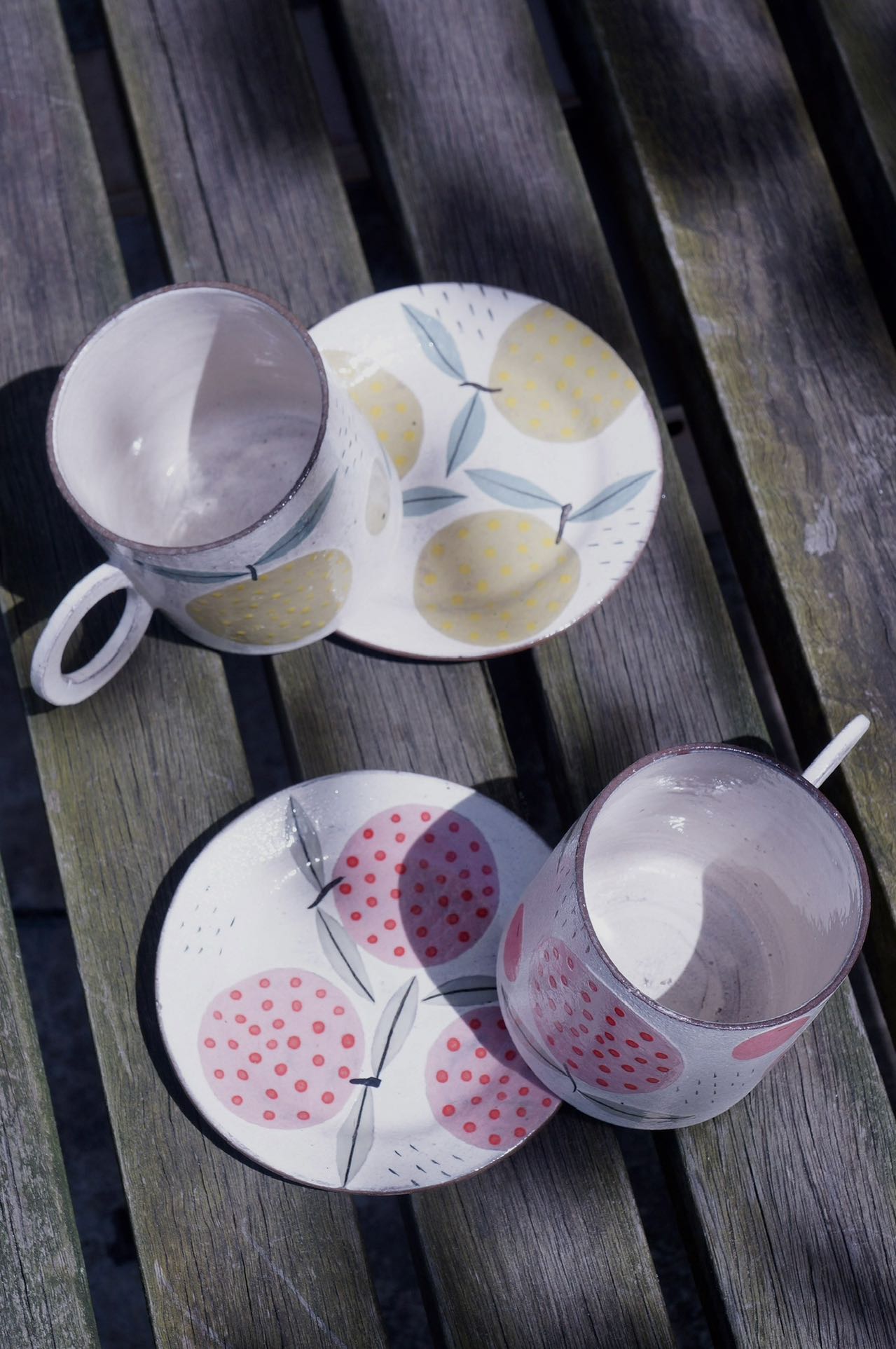 Jingdezhen | Dawei Fruit Cup & Saucer