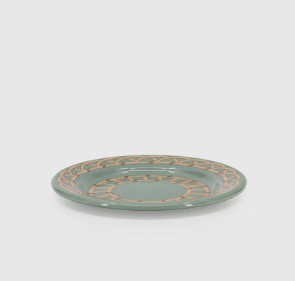 Crow Canyon | Domina X CCH Flat Salad Plate（4 colors）