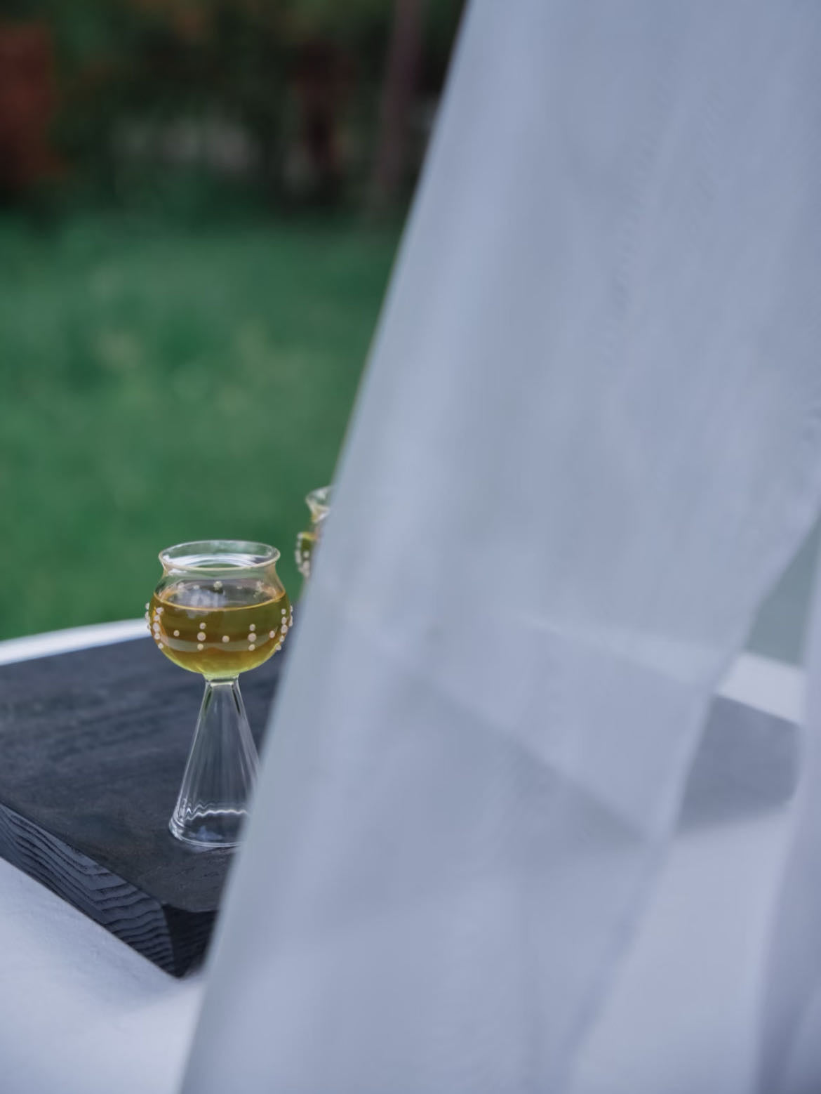 十卿 Glassware - Ling Zi High Foot Cup