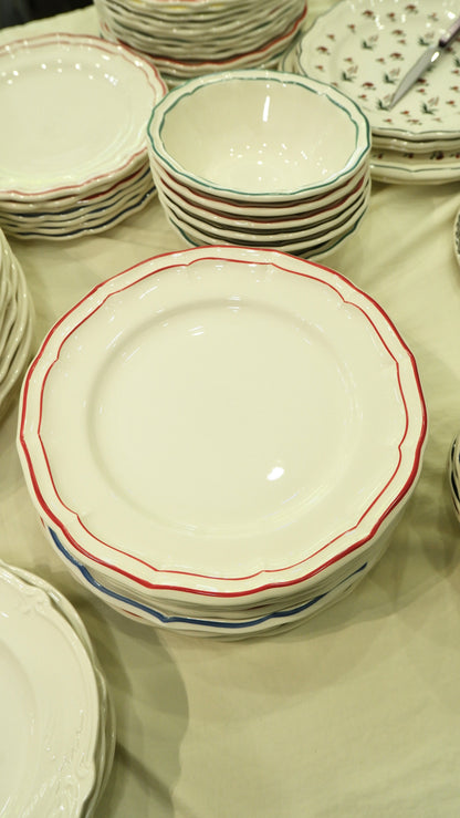 Gien Les Filet｜Dinner Plate（8 colors）