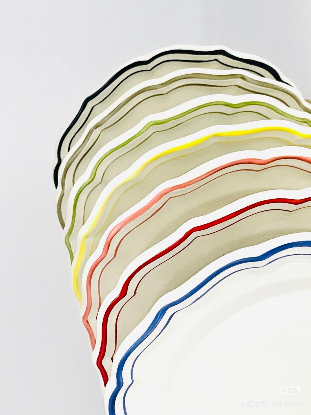 Gien Les Filet｜Dinner Plate（8 colors）