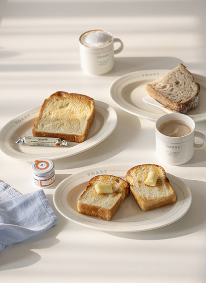 Momur Weekend 2 Oval Plate Butter