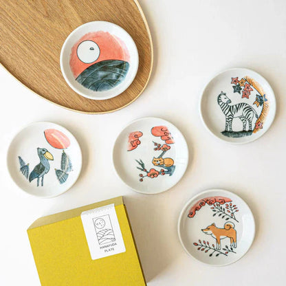 Mino Ware Small Plate Gift Set