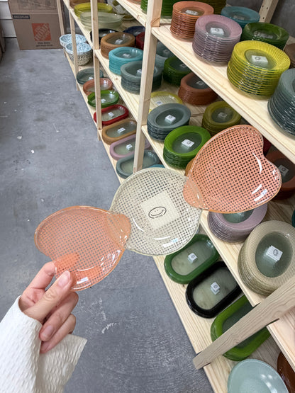 Eding | Assiette 3 sections Checky Glass