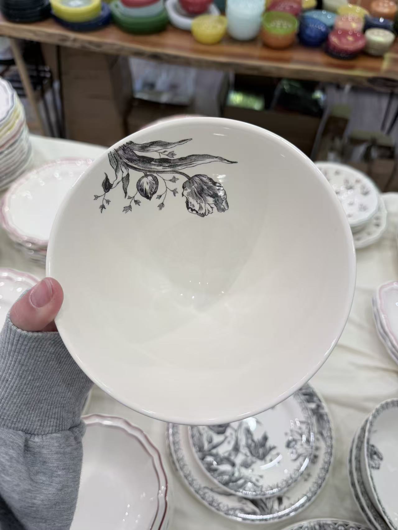 Gien Tulipes | Large Bowl