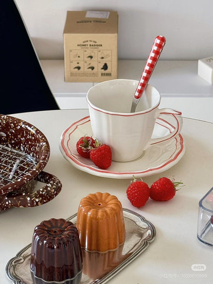 Gien Les Filet｜US Tea Cup (3 colors)