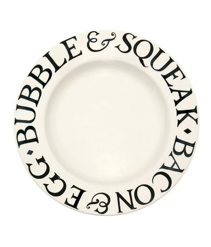 Emma Bridgewater | Black Toast 27cm Large Plate Bacon&Egg