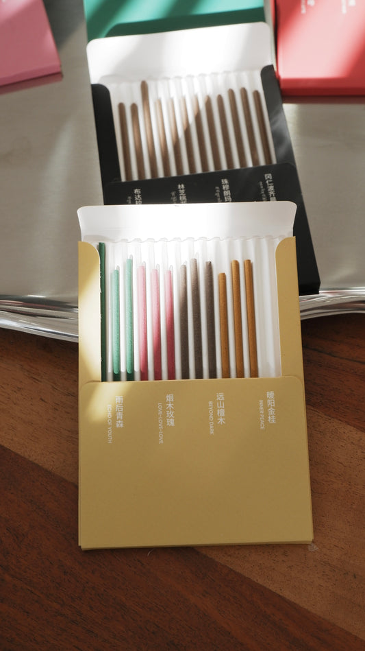 Emonster Incense - 12 Sticks Sampler Set - Classic Healing