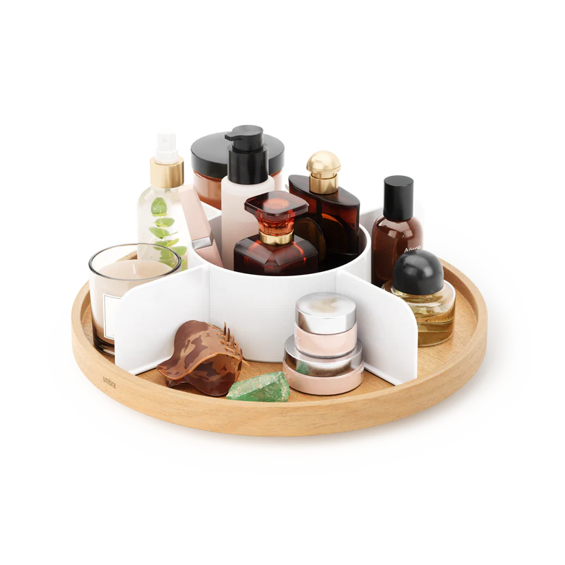Umbra | Bellwood LAZY SUSAN White Natural (Pick up & Delivery Only）