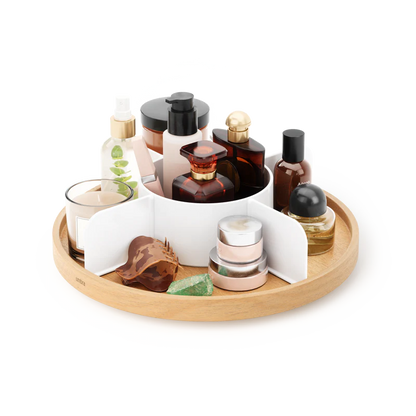 Umbra | Bellwood LAZY SUSAN White Natural (Pick up & Delivery Only）