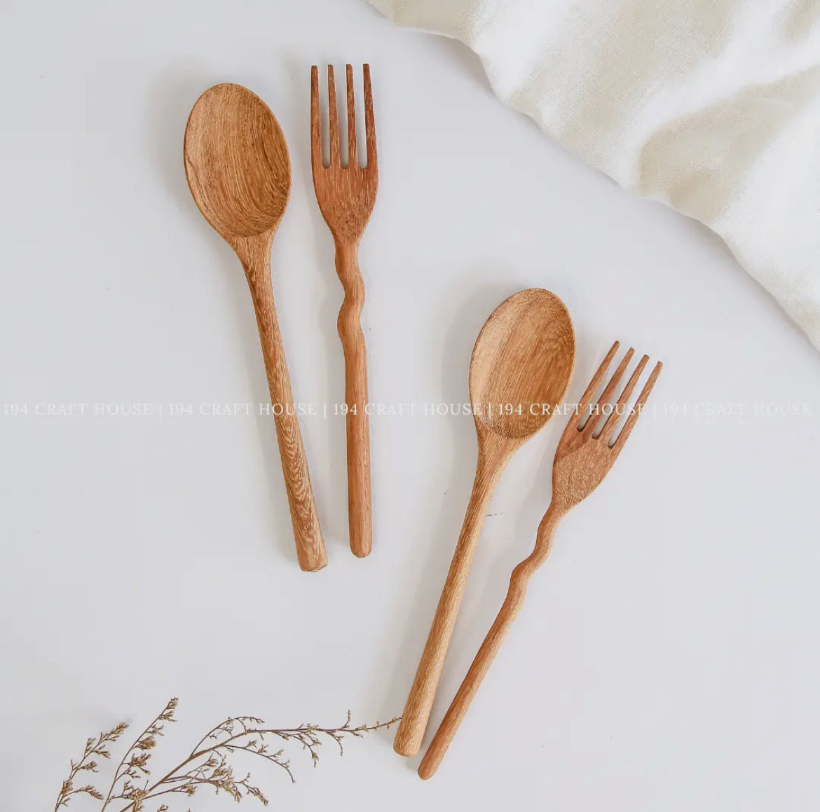 194 Craft House - Wiggly Wooden Fork