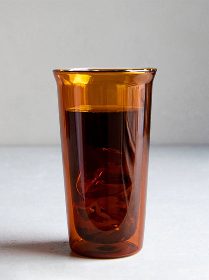 KINTO | CAST | Amber Double Wall Glass 340ml/11.6oz