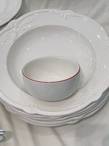 Gien Les Fillets｜Cocktail Sauce Bowl - Red