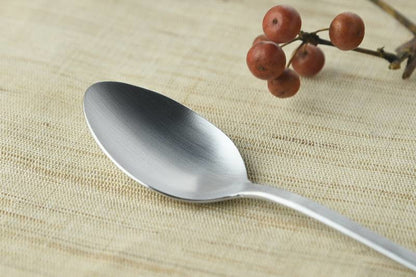 Tsubamesanjo | Mizuhiki Knot Fork & Spoon (Silver)